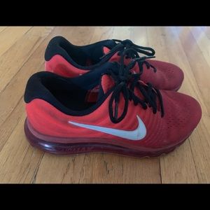 Red nike air max